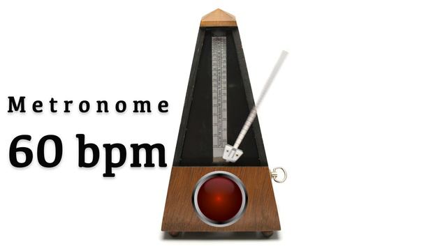 Metronome 60 bpm 🎼 смотреть онлайн