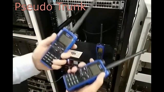 Работа Pseudo Trunk от Hytera