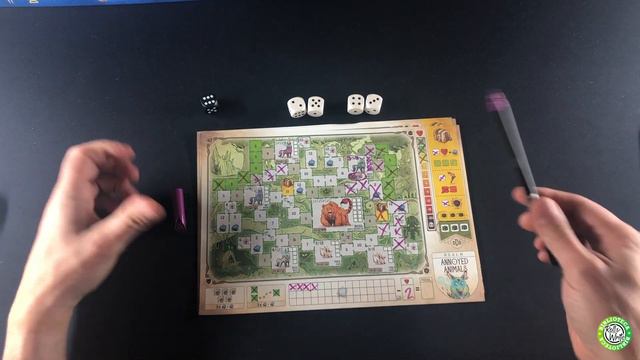 Como Se Juega A Dungeons, Dice & Danger En Castellano (Juego De Mesa Roll & Write)