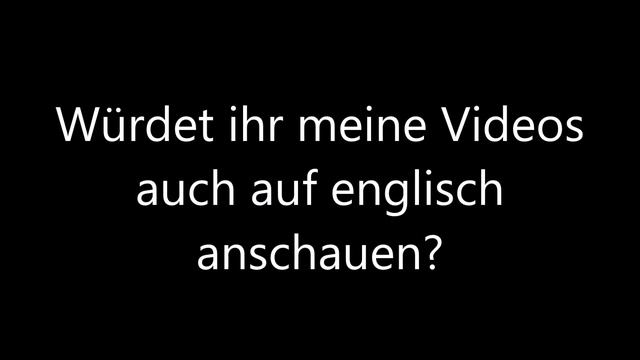 ⚠️ ENGLISCHE Videos? | Abstimmung ⚠️ смотреть онлайн