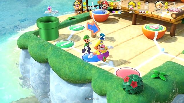 Super Mario Party Mario vs Wario vs Peach vs Rosalina #54 смотреть онлайн