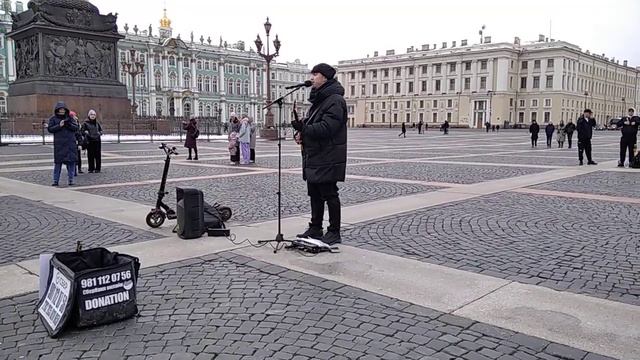 УЛИЧНЫЕ МУЗЫКАНТЫ СПб,1.04.23. смотреть онлайн