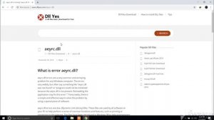 How to Fix System Error ( aeyrc.dll missing ) Occuring in Crysis 3 Game in Windows 10