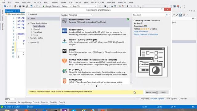 Knockout ViewModel Generator for Visual Studio смотреть онлайн