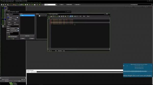 Создание персонажа ч.1 - [Видео урок GameMaker Studio]