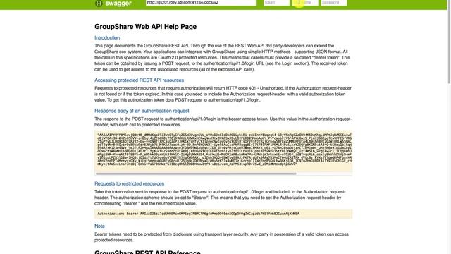 Explore GroupShare 2017 REST API's using swagger смотреть онлайн
