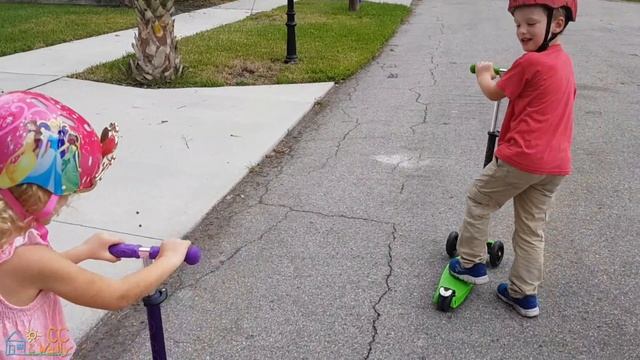 LED Scooter Micro Kickboard - Maxi Deluxe review смотреть онлайн