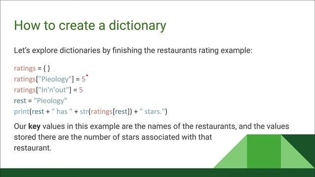 Unit 8 Lesson 4 - Dictionaries смотреть онлайн