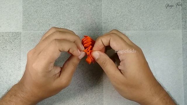 ORIGAMI ILLUSION | MAGIC CIRCLE |ANTISTRESS TRANSFORMER | Origami tutorial by Magic Folds смотреть онлайн