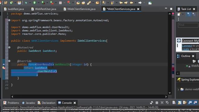 Java Reactivo WebFlux Mono Flux Video 5 смотреть онлайн