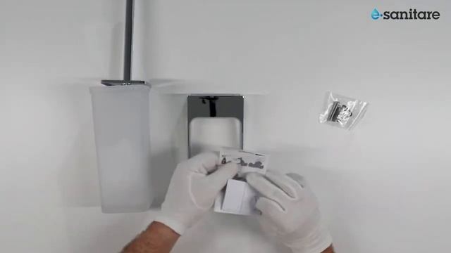 UNBOXING GROHE Selection Cube 40857000 Toilet Brush Set