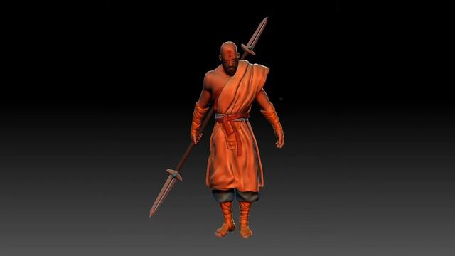 [WIP] Diablo 3 Monk - Zbrush Turntable смотреть онлайн