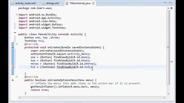 Android Development Tutorial-5(java ) смотреть онлайн