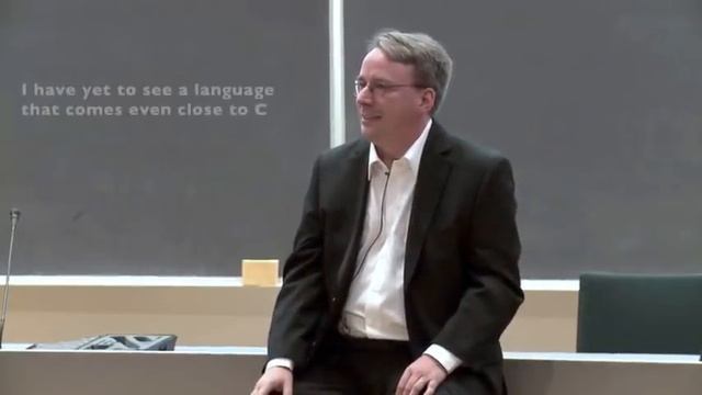 Linus Torvalds "Nothing better than C" смотреть онлайн