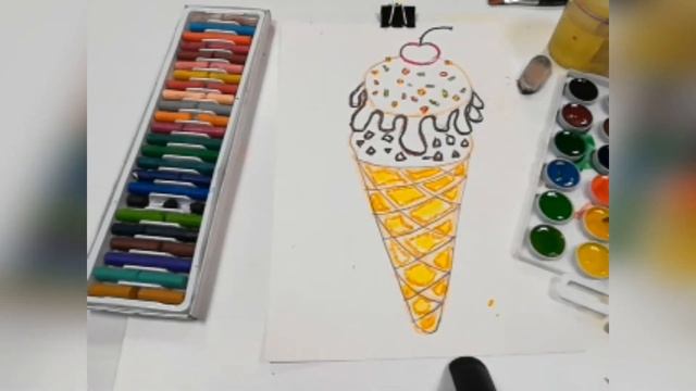 ИЗО студия “Умейка” - Мороженое