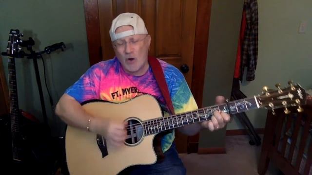 1944 - Puppy Love - Paul Anka vocal & acoustic guitar cover & chords смотреть онлайн