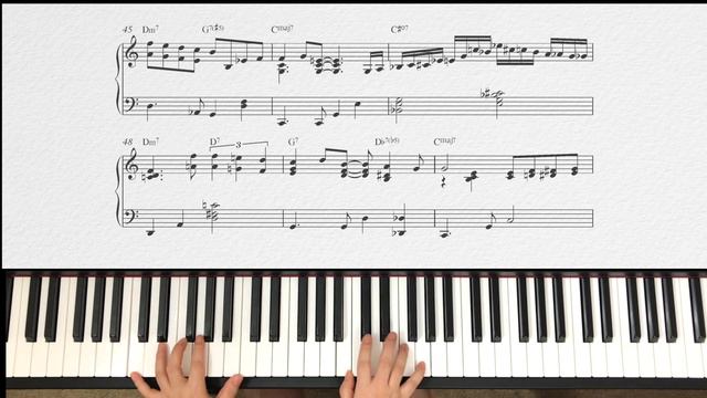Black Orpheus(Manha De Carnival) - Jazz Standard Solo Piano Arrangement/ Bossanova Solo Piano