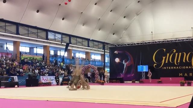 Групповые Украина 5 мячей - Гран-При Марбелья 2019 смотреть онлайн