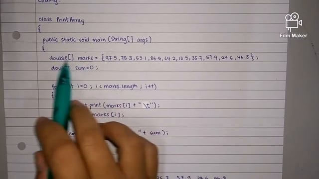 SEM2 ARRAY Sum from given list (GROUP 31- CP3) смотреть онлайн