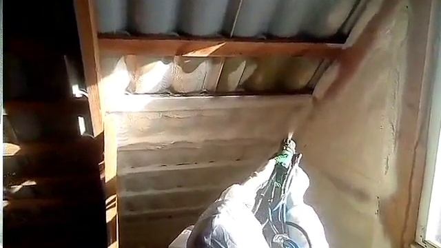 Утепление стен пола потолка Дома пенополиуретаном смотреть онлайн