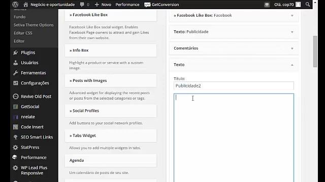 Como configurar seu banner no WordPress смотреть онлайн