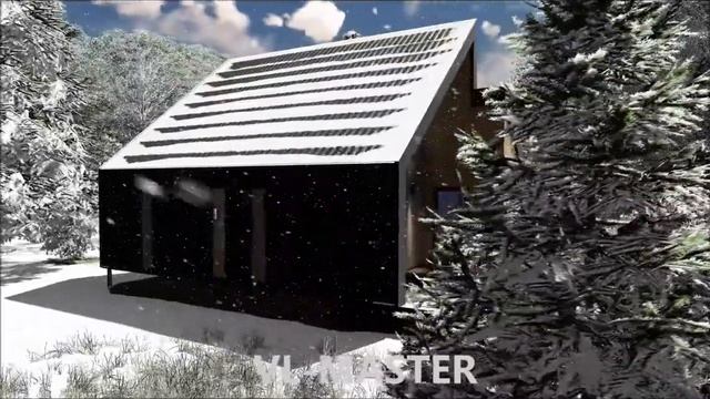 Дом из сендвич-панелей 76кв.м смотреть онлайн