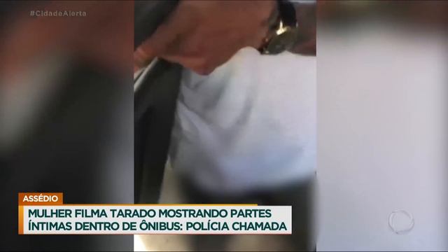 Mulher é vítima de assédio dentro de ônibus em Aracajú, SE смотреть онлайн