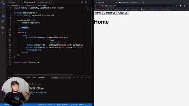 14 - Use Effect hook | React JS | Hooks in react JS смотреть онлайн