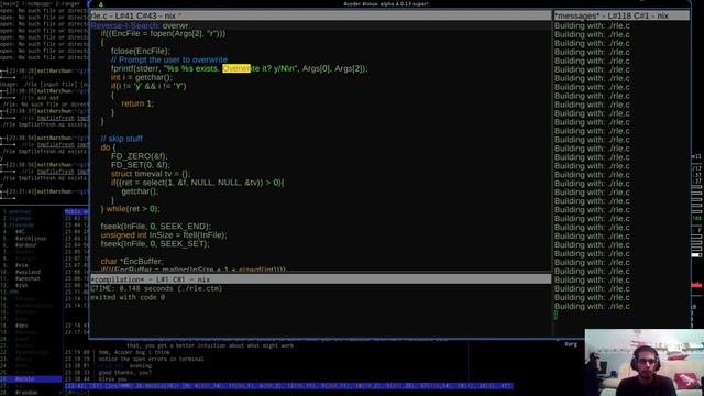 Practising Programming in C: 026 - Run-length Encoding and Input Handling смотреть онлайн