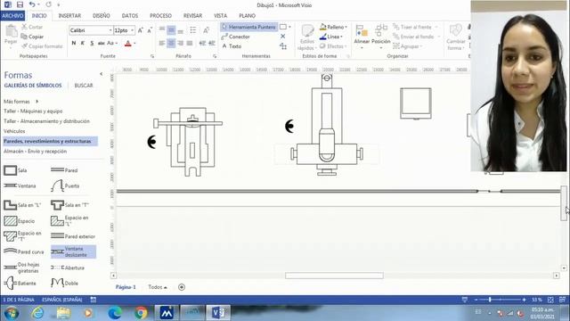 Tutorial Visio: Diseño de layout o distribución de planta // Fábrica смотреть онлайн