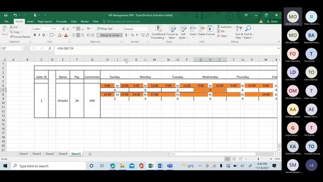 Microsoft Excel Office Hour 65: Creation of HR Management APP using Excel | Ugwu Nkiruka Blessing смотреть онлайн