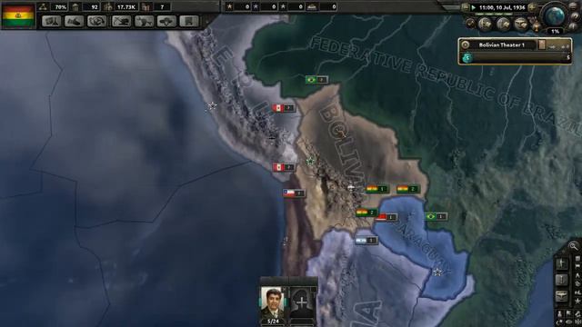 Let's Play: Hearts of Iron 4 - Bolivia: Part I смотреть онлайн