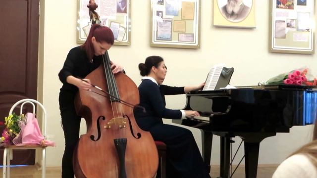J. Raff. Tarantella. Double Bass. Playing Tamara Zhukova (26.03.2015) смотреть онлайн