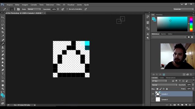 Como fazer Pixel Art no Photoshop PASSO A PASSO смотреть онлайн