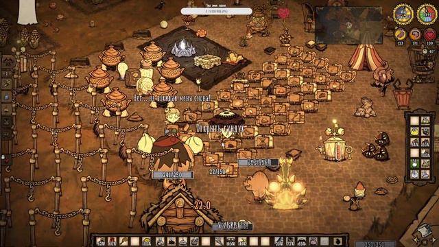 Выживание с культистами перекати поля Don't Starve Together 228-й день смотреть онлайн