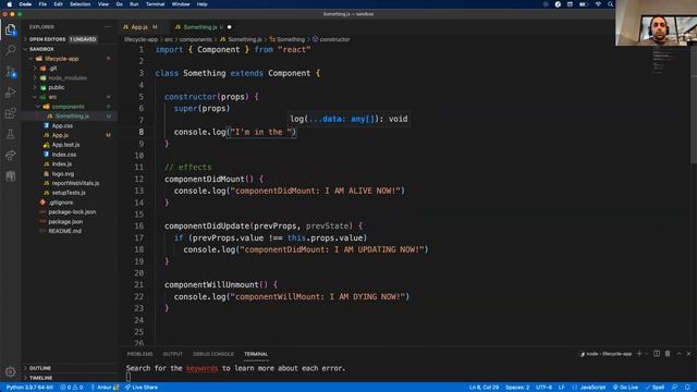 W9D3: Component Lifecycle (1 of 3) смотреть онлайн
