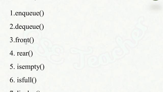 Circcular Queue (Array Implementation) with C functions | Explained in Tamil смотреть онлайн