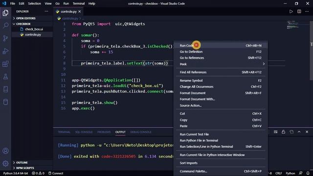 Curso de PyQT5 #16 - Check Box смотреть онлайн