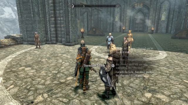Skyrim how to persuade your way out of an arrest смотреть онлайн