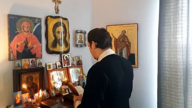 Молебен о здравии священномученику Харалампию. 18.05.2020. смотреть онлайн