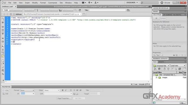 Creating Joomla XML file смотреть онлайн