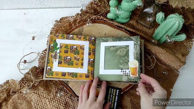 Миник "Живу красиво". Коллекция "Пивная" ScrapMania смотреть онлайн