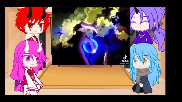 | i got reincarnated as a slime react to| реакция о моём перерождение в слизь на | смотреть онлайн