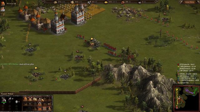 Cossacks 3 | 4v4 0pt | High Skill and High Speed | смотреть онлайн