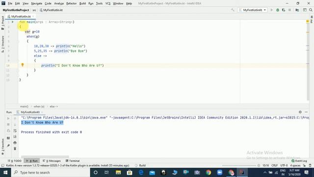 Kotlin Tutorial For Beginners : Kotlin when | Kotlin Tutorial In Hindi : Kotlin When Expression смотреть онлайн