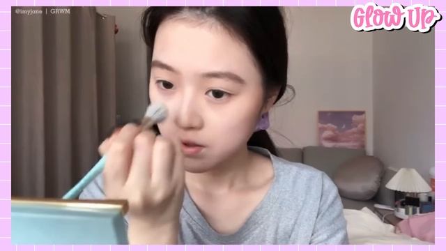 Teenage Makeup Routine? | GRWM✨ (High school makeup) vlog by -金今 смотреть онлайн
