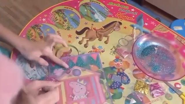 Роспись сверкающим песком.Домик свинки Пеппы смотреть онлайн