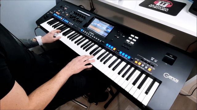 Alphaville - Sounds Like a Melody | improvisation NorbiPlaysKeyboard | Yamaha Genos смотреть онлайн