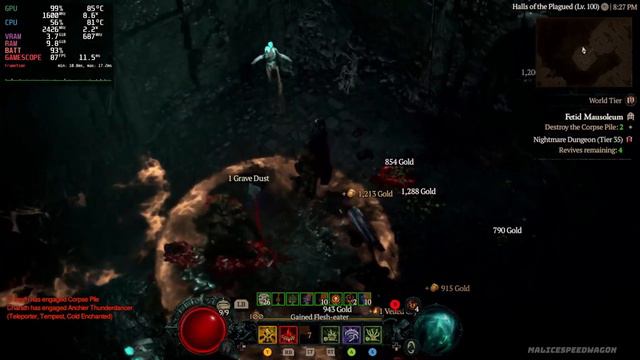 Diablo IV Nightmare Dungeon | Steam Deck - Steam OS 3.6 смотреть онлайн