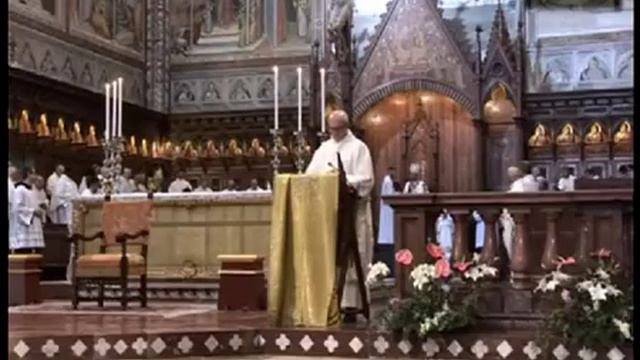 DUOMO DI ORVIETO:SANTA MESSA CRISMALE смотреть онлайн
